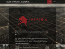 Tablet Screenshot of mahercre.com